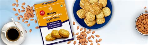 Diabexy Almond Cookies Sugar Control for Diabetes - 200g : Amazon.in ...