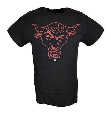 The Rock Red Brahma Bull Line Drawing WWE Mens | Ubuy India