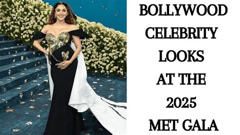 Bollywood Celebrity Looks At The 2025 Met Gala