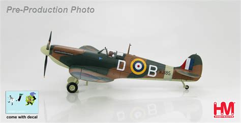 Spitfire Mk.VA flown by Wing Commander Douglas Bader, No.616 Sqn ...