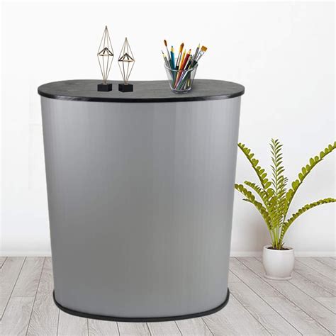 WSIKGHU Pop Up Podium Portable Trade Show Table Reception India | Ubuy