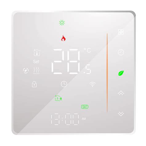 WiFi Smart Thermostat Temrature Controller Weekly Programmable Ports ...