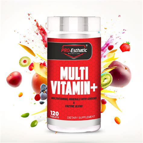 Pro-Esthatic Multi Vitamin+ 120 Tablets – Protein Collection and ...