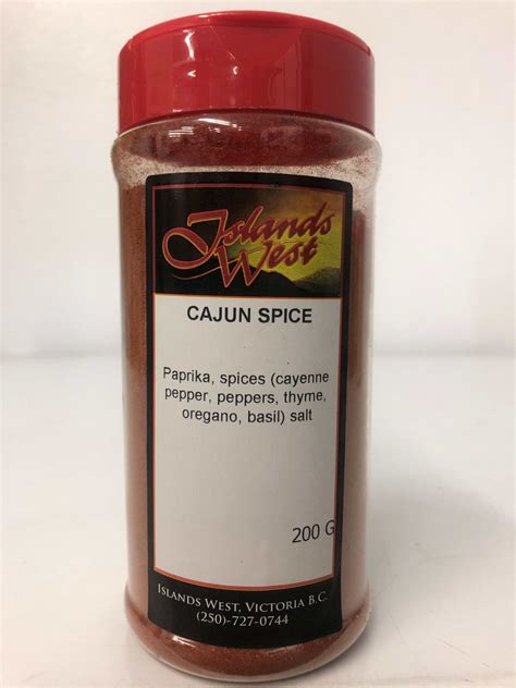 IW CAJUN SPICE 200g RETAIL - Your Island Kitchen Depot