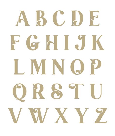 2 Inch Alphabet Letters - 20 Free PDF Printables | Printablee
