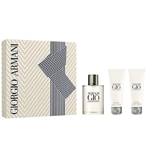 Gift Pack, Men's Collection Giorgio Armani Acqua di Gio Perfume GiftSe ...