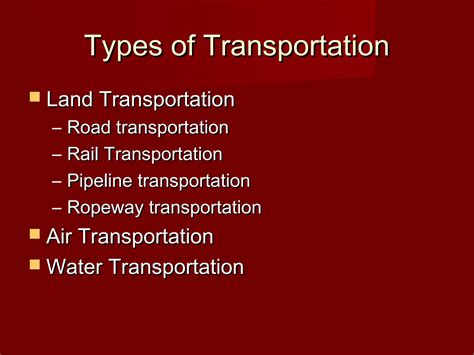 Transportation Types 的图像结果