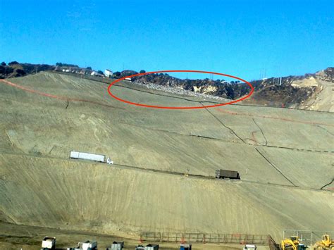 View from the Ground at Sunshine Canyon