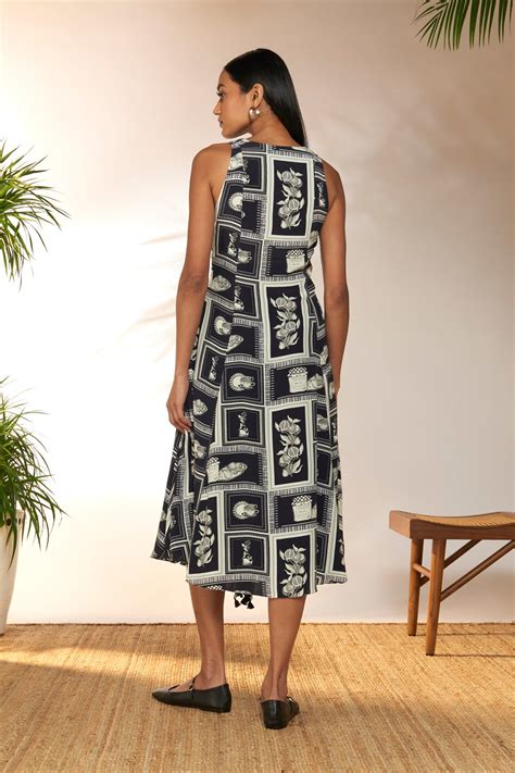 Buy Now black and White Check Dress – House Of Masaba