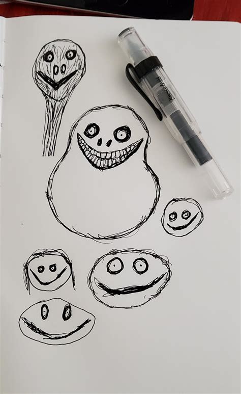 Easy To Draw Scary Stuff