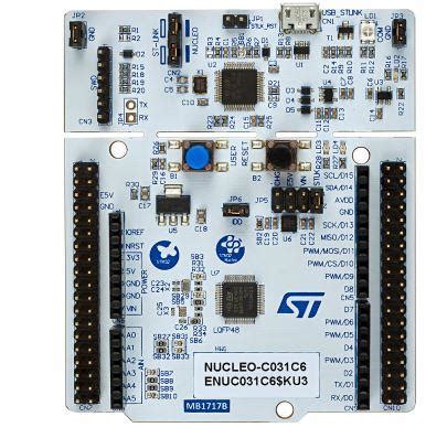 NUCLEO-C031C6 STMicroelectronics | Mouser India