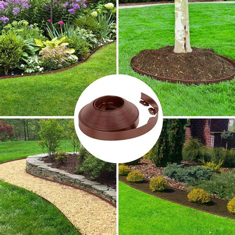 FunFanso 66 FT Landscape Edging Border with 80 Spikes, No Dig India | Ubuy