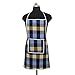 Buy GLUN Waterproof Cotton Kitchen Apron with Front Pocket (Multicolour ...