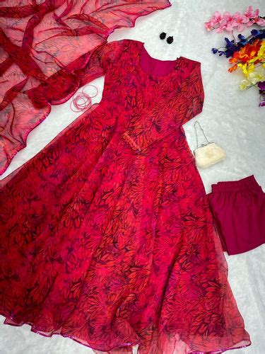 Red Indian Gowns - Buy Indian Gown online at Clothsvilla.com