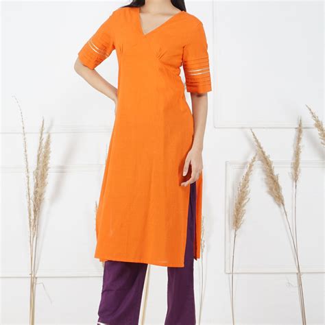 Buy Narangi Dupatta Set for Women – SEEDS OF FUSION