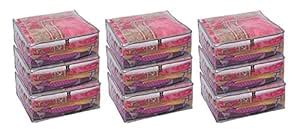 Kuber Industries 9 Piece PVC Saree Cover Set, Transparent (KI0072637_3 ...