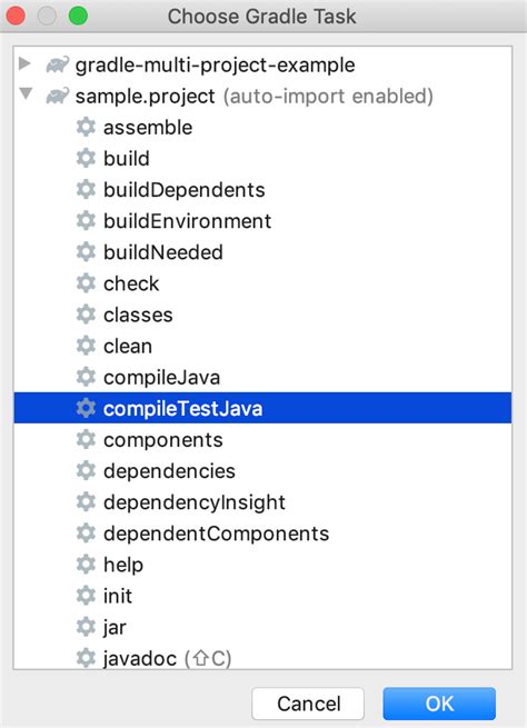 Classes Task Gradle 的图像结果