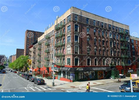 Historic Apartment Building on Amsterdam Ave, NYC Editorial Image ...
