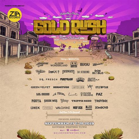 Goldrush Festival 2019 | Lineup | Aftermovie | Schedule | Dates ...
