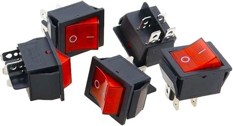 KEERTAN KALP | Heavy-duty DPST 4 Pins ON/Off Switch 16A/250V 20A/125V ...