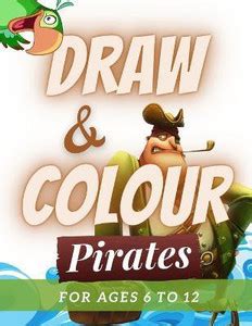 Draw & Colour Pirates: Buy Draw & Colour Pirates by Books Nododo at Low ...