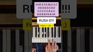 Image result for Rush E Roblox Piano Tutorial
