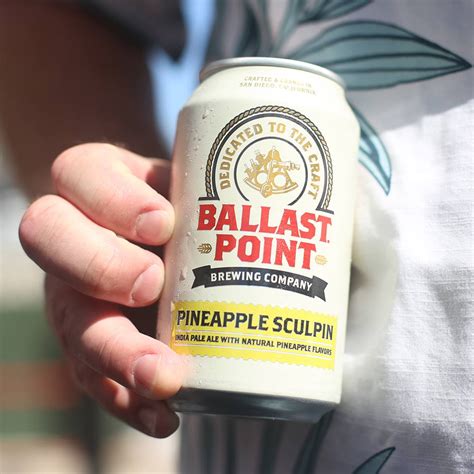 Ballast Point Pineapple Sculpin cans ship - Beer Street Journal