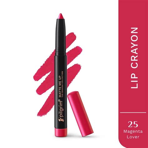 Pilgrim Lip Crayon Matt Me Up The Spanish Collection Magenta Lover 25 ...