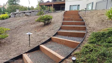 Image result for How to Build Timber Steps