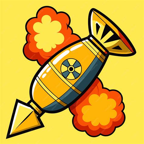 Nuclear bomb clip art and Vector Design With a White Background ...