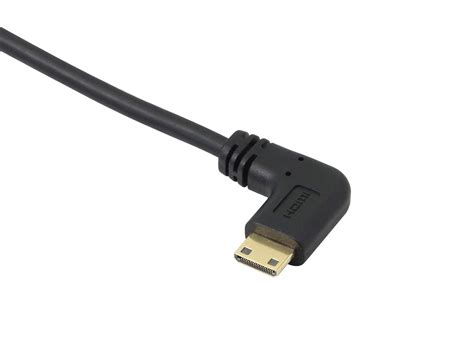 Buy CERRXIAN Angle 90 Degree Mini HDMI to HDMI Cable, Right Angled Mini ...