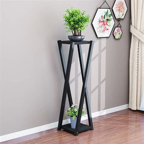 Crafter Flower Pot Flower Stand for Indoor Outdoor Balcony Living Room ...