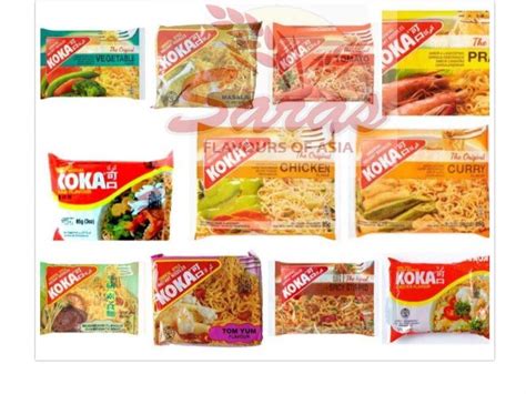 Buy KOKA Oriental Noodles-All Flavours Multi Listing (Pack of 30 ...