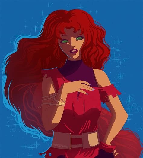 [Fan Art] Starfire. My artwork : r/DCcomics