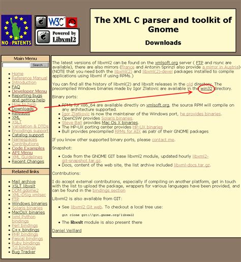 Image result for Msvc Libxml2 Windows