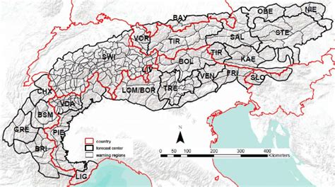 Image result for The Alps Map