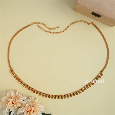 High Falutin Antique Hip Chain – Aadai Alangaram
