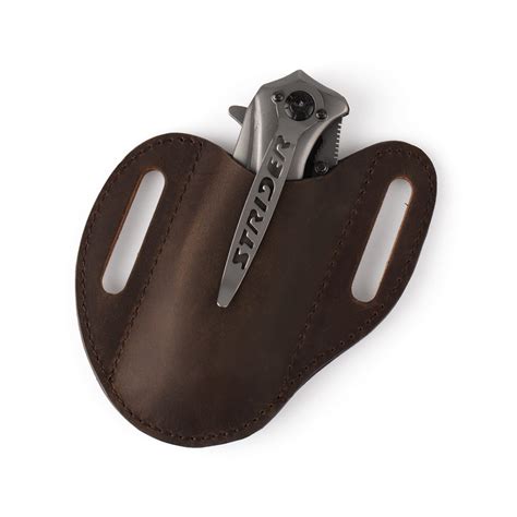 Buy Gentlestache Leather Sheaths for Belt, Pocket Holder, EDC Leather ...