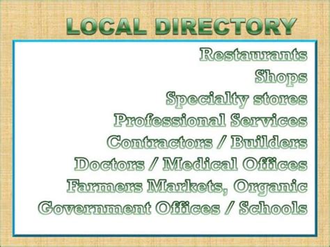 Local Business Directory 的图像结果