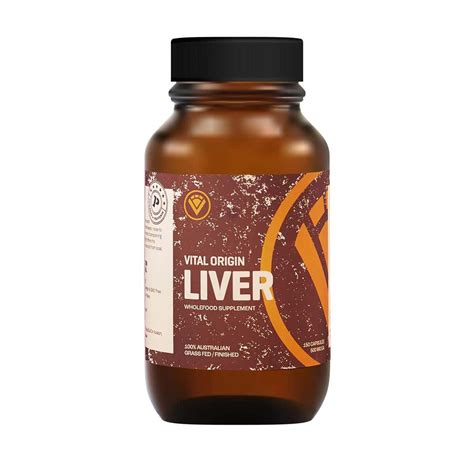 Grass Fed Desiccated Beef Liver Capsules (180 Pills, 750mg, 10/05/2023