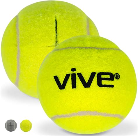 Amazon.com: Vive Tennis Balls for Walkers, Pre Cut (4 PCS) - Precut ...
