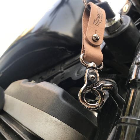 Trip Machine Key Fob Raw with Metallic Black– Moto Central