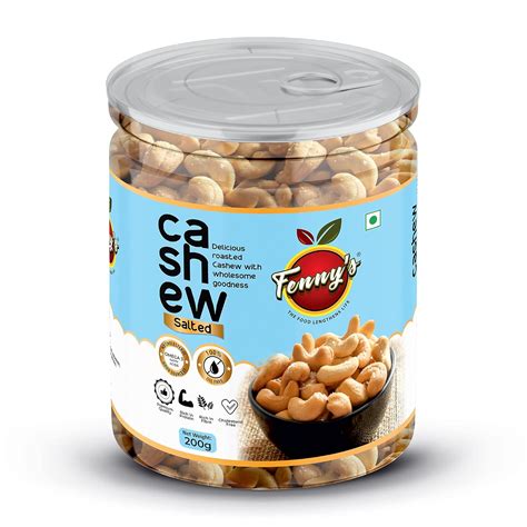 Fenny's Roasted & Salted Cashew Nuts - Simply Salty | Crispy Dry ...