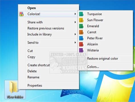 Folder Colorizer 2 License Key | Colorpaints.co
