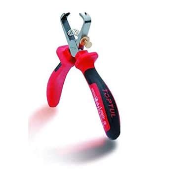 Toptul DGBD2106 VDE Insulated Wire Stripping Pliers : Amazon.in: Home ...