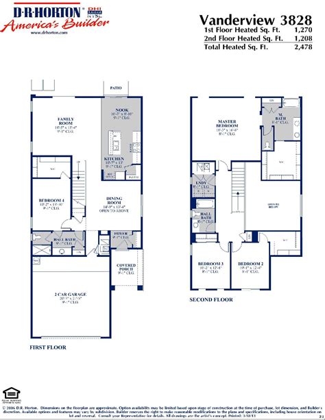 18+ dr horton cumberland floor plan Horton destin palm coast floorplan ...