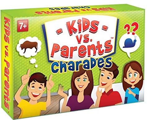 Buy Family Charades For Kids Classic Game Kids vs Adults Fun Family ...