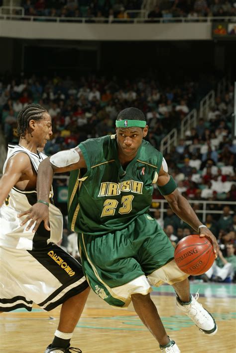 Lebron James High School Voetbal Hoogtepunten