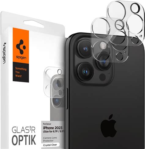 Spigen Glas.tR Optik Tempered Glass Camera Lens Protector Guard for ...