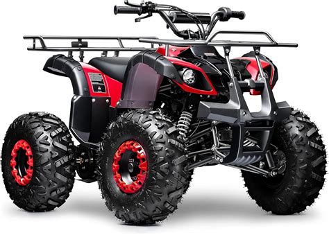 Buy Seangles GAS 125cc ATV Quad 4 Wheeler for Adults and Kids Four ...